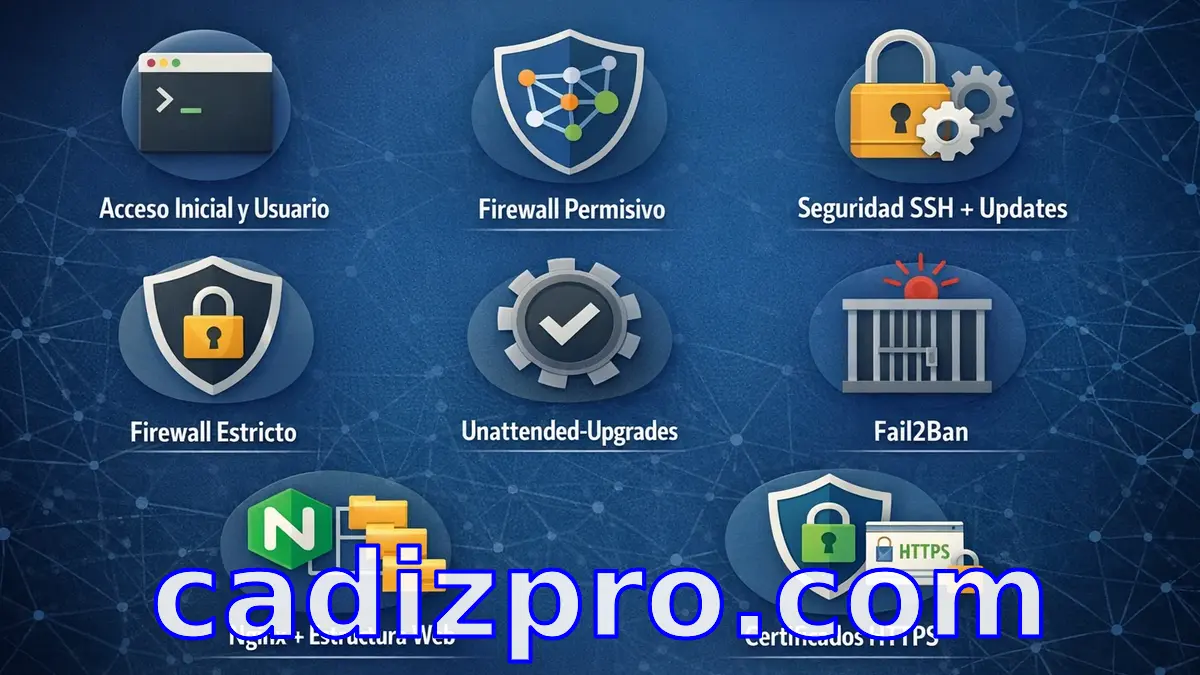VPS servidor Linux debian, primeros pasos
