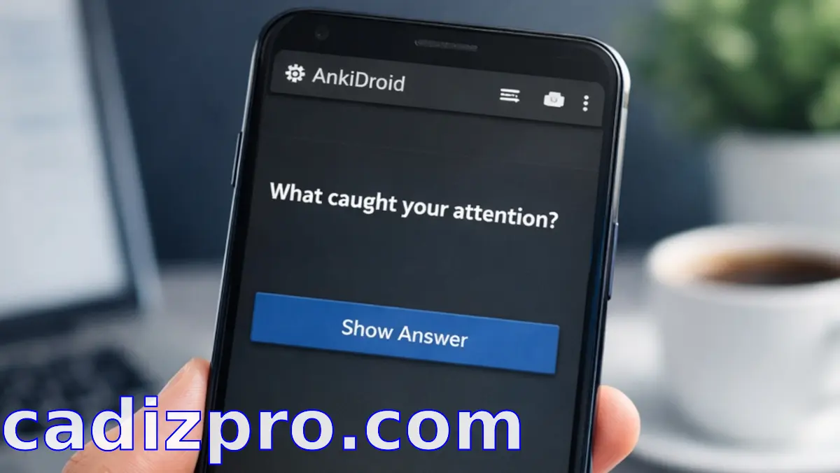 Aprender inglés con AnkiDroid: el método para responder sin pensar