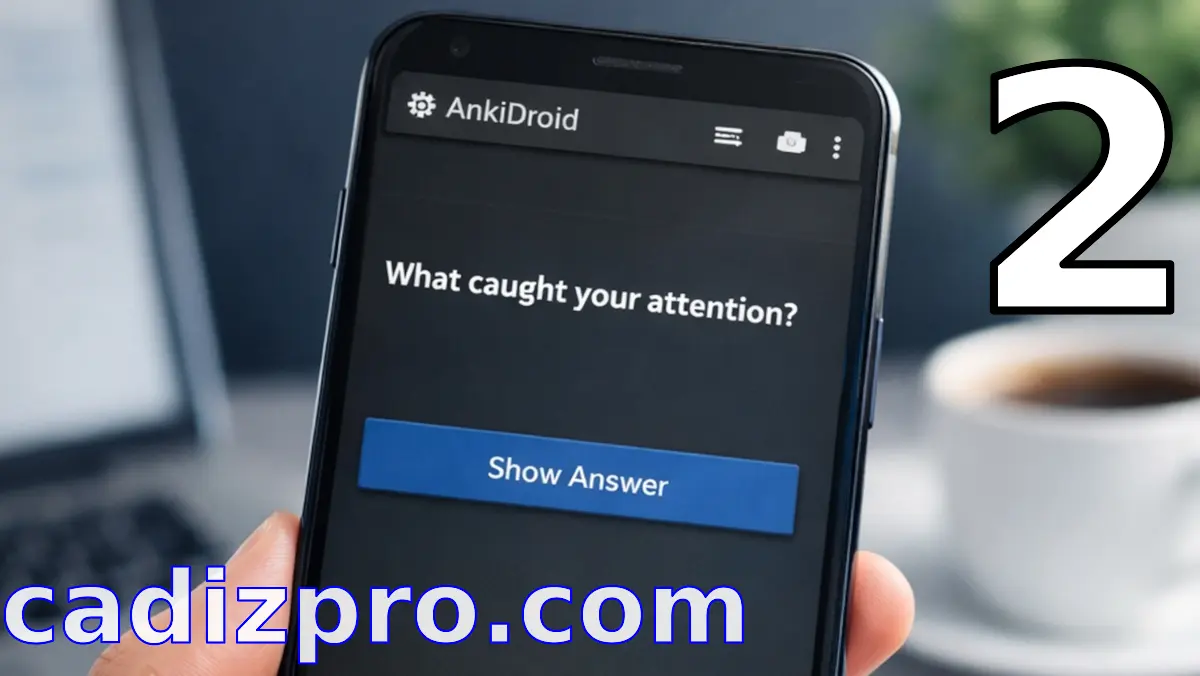 Por qué este sistema funciona: la lógica real de los dos mazos en AnkiDroid