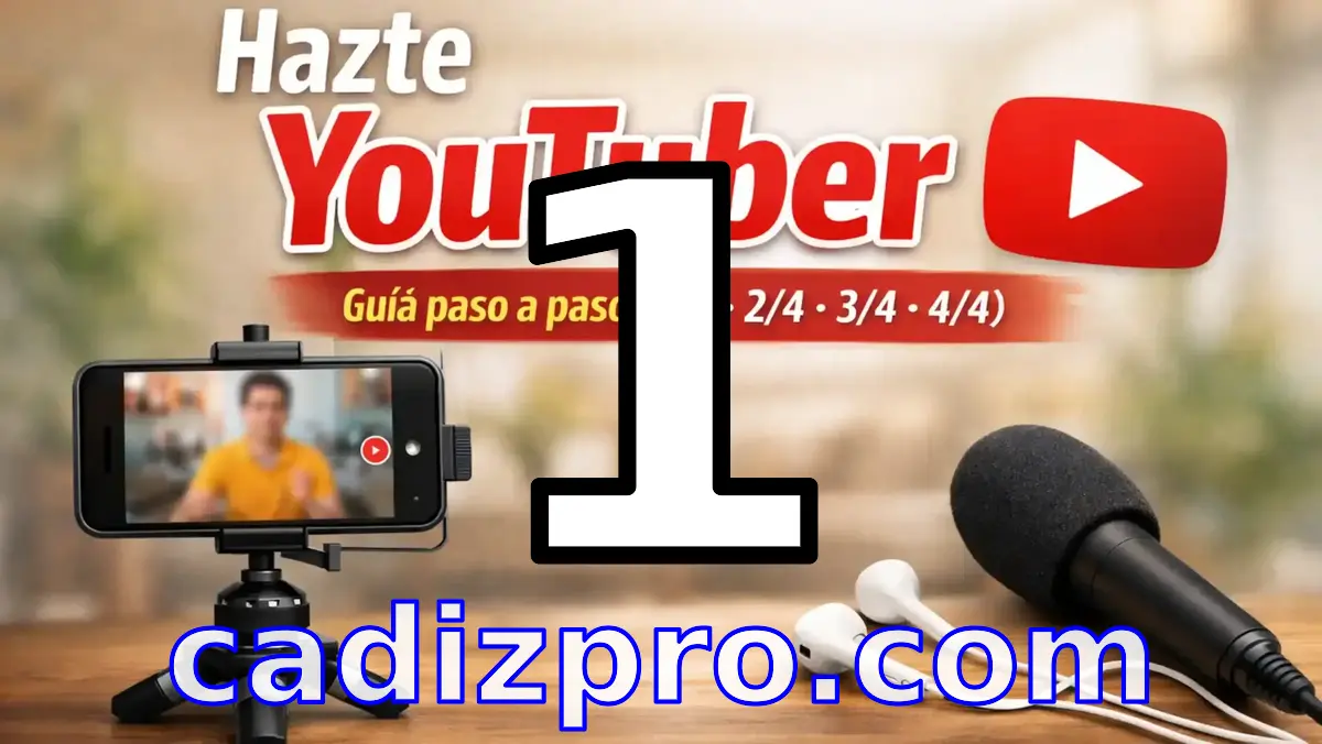 Hazte YouTuber (1/4): Crear tu cuenta de Gmail