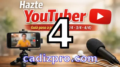 Hazte YouTuber 4. Subir tu primer vídeo desde el móvil.