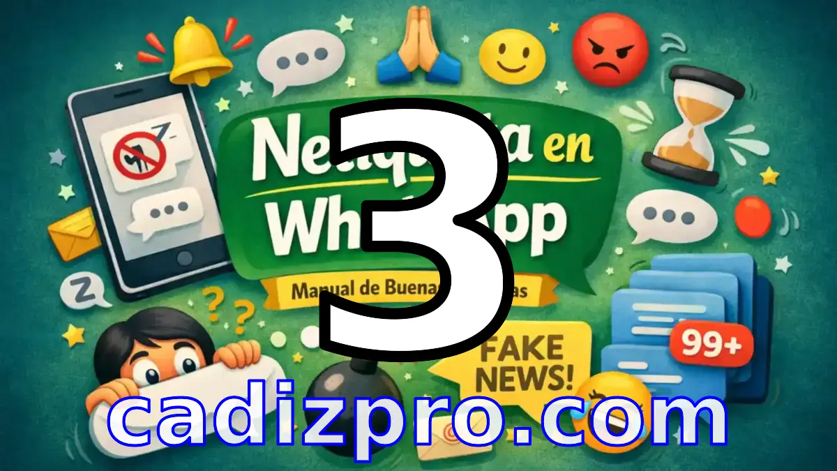 Netiqueta en WhatsApp 3: Grupo de Amigos 